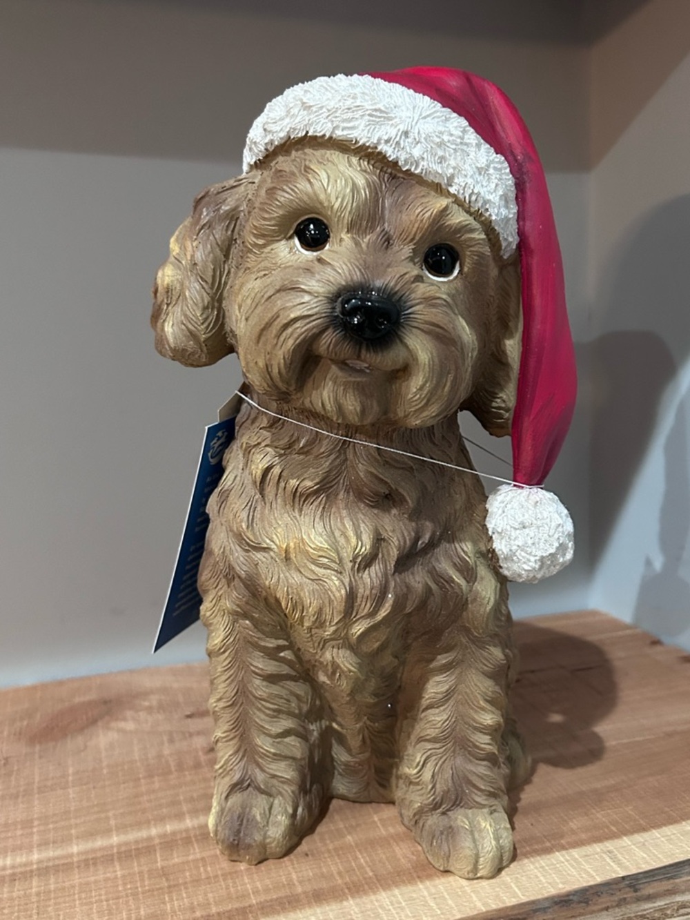 NWT Humane Society Santa Dog Statue